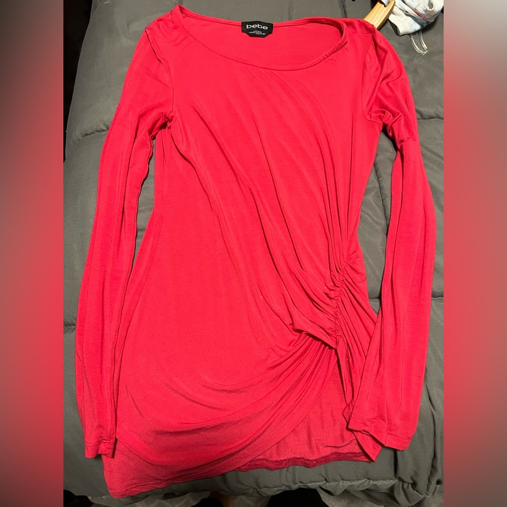 **NEW LISTING!** Bebe hot pink tunic top